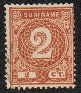 Suriname Sc #18 Used