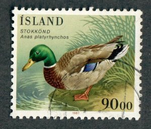 Iceland #645 used single