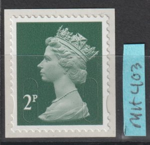 Great Britain Scott# MH403 SG# u3056 2011 QEII MNH Booklet stamp