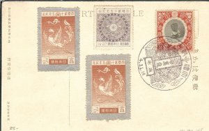 Japan: 1929 Commemorative Post Card with Pictorial cancellation (47369)