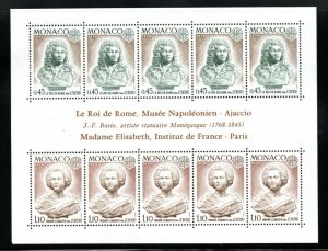 Monaco - Sc# 904a MNH / Sheet of (10)     -      Lot 0621019