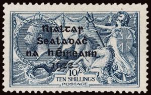 Ireland Scott 12-14 Gibbons 17-21 Mint Set of Stamps