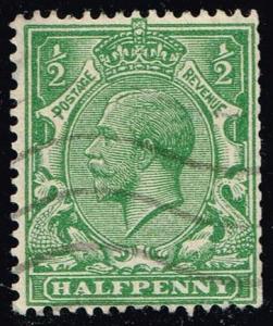 Great Britain #187 King George V; Used (1.10)
