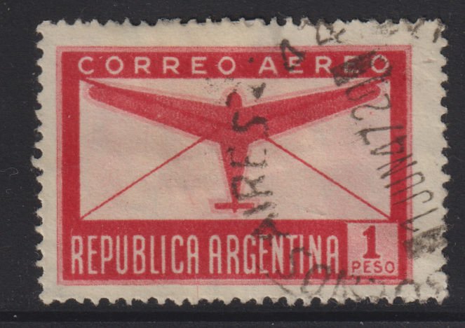 Argentina C61 Plane & Letter 1951