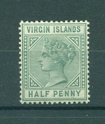 Virgin Islands sc# 13 (1) mh cat value $6.00