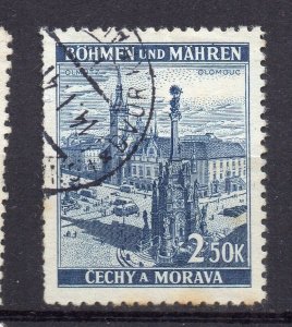 Germany Bohemia 1940 Early Issue Fine Used 2.50K. NW-11345