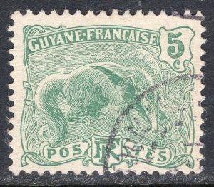 FRENCH GUIANA SCOTT 54