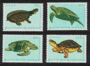 Suriname Turtles 4v 1982 MNH SG#1065=1071