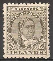 Cook Is #13 Fine Unused CV $22.50 (3843)  