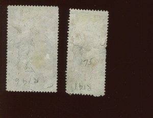 R141 & R146 Revenue Used  Stamps  (Stock Bx 1897)