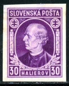 SLOVAKIA - #29A - UNUSED MINT HINGED - 1939 - SLOVA009NS18