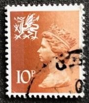 Great Britain Wales WMMH 13 Used