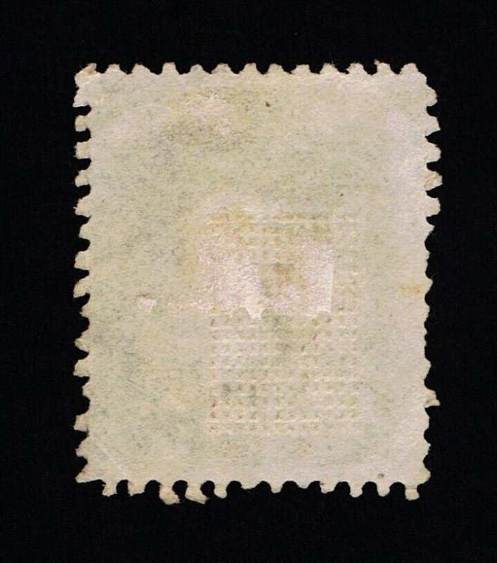 EXCELLENT GENUINE SCOTT #99 POSTALLY USED 24₵ GRAY BLACK CLEAR F-GRILL PSE CERT