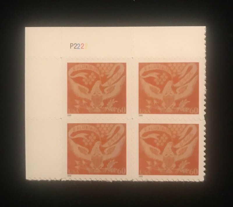 3646 Plate Block of 4, MNH