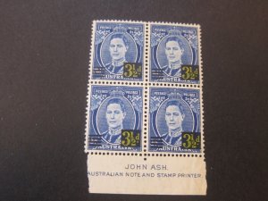 Australia 1941 Sc 89 set BLK(4) MNH