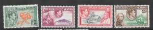 Pitcairn Islands Scott # 1-4 Mint short set 2019 CV $5.25