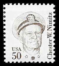 PCBstamps  US #1869f 50c Chester Nimitz, MNH, (1)