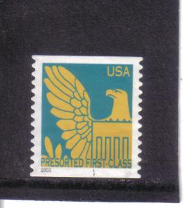 3798 - (.25) Eagle Presort used vf.