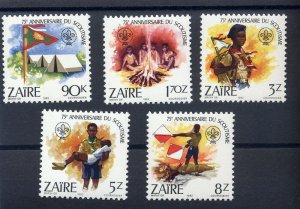 1982 Scouts Zaire 75th anniversary