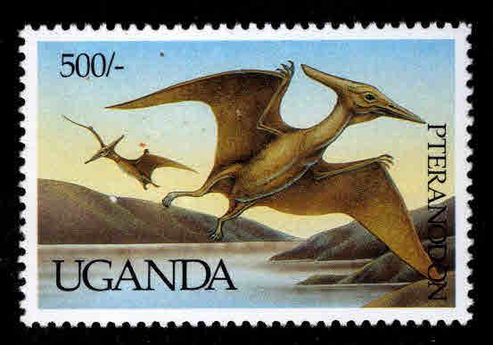 Uganda   Scott 1001 MNH** Dinosaur stamp