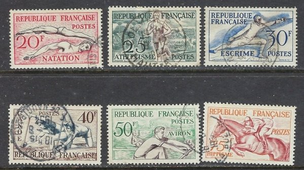 France 700-05 Used 1953 Sports (ap8455)