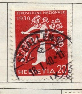 Switzerland Helvetia 1937-46 Early Issue Fine Used 20c. NW-168730