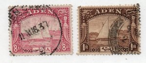 Aden  - SG# 8 & 9 Used          /         Lot 0722105 