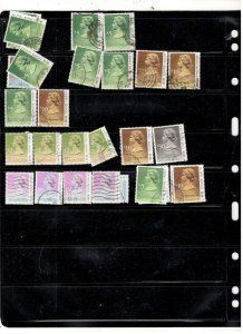 HONG KONG COLLECTION ON STOCK SHEET, MINT/USED