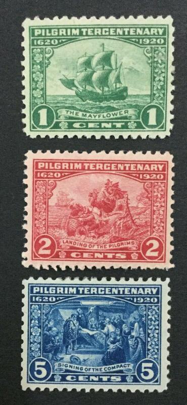 MOMEN: US #548-550 MINT OG H #28158