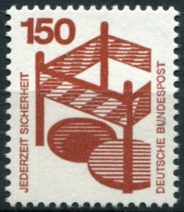 Germany Sc#1085 MNH, 150p brn, Accident Prevention (1972)