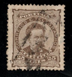 Portugal Scott 60c King Luiz perf 13.5