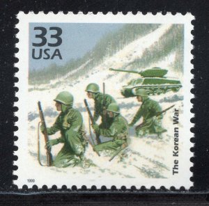 3187e ** THE KOREAN WAR ** U.S. Postage Stamp MNH