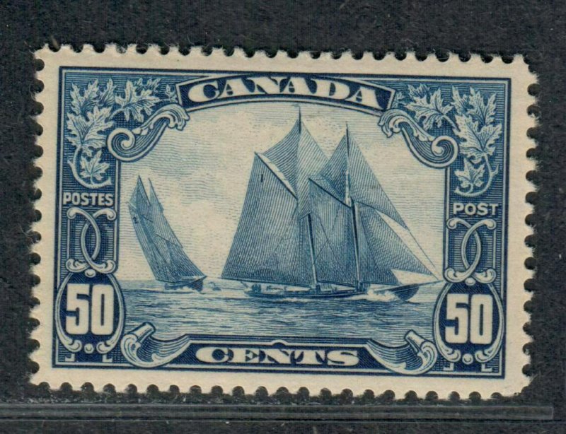 Canada Sc#158 M/LH/VF, Blue Nose Schooner, Cv. $225