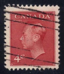 Canada #287 King George VI; Used