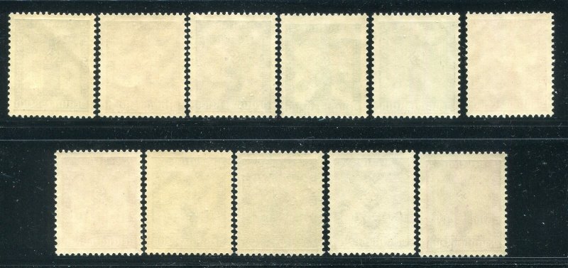 Germany S1-S11 Mint Set