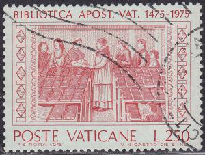 Vatican City 584  500th Ann. Vatican Library 1975