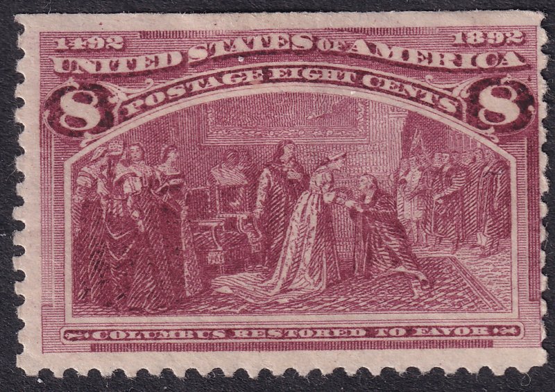 #236 Mint OG, Fine+, SE (CV $50 - ID38050) - Joseph Luft