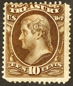 US Stamps # O77 Official MH Fresh Scott Value $240.00