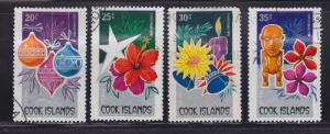 Cook Islands C16-C19 Christmas Ornaments 1979