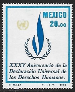 Mexico # 1337 - Human Rights - MNH.....{P6}