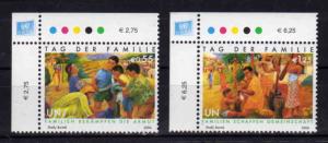 United Nations Vienna - Int.Day of Families , MNH, Mi 465-466