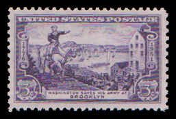 PCBstamps   US #1003 3c Battle of Brooklyn, MNH, (24)