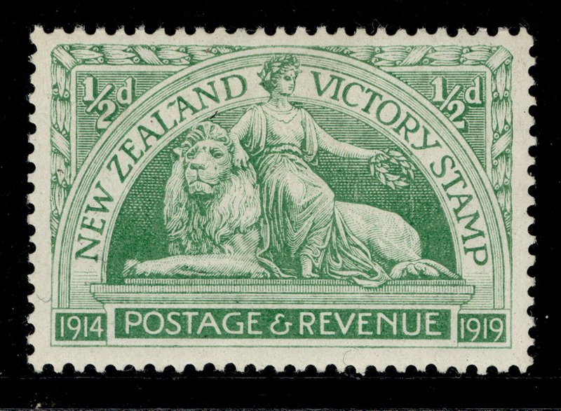 NEW ZEALAND GV SG453, ½d green, M MINT.