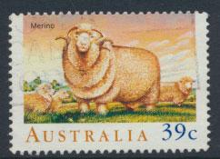 SG 1195  SC# 1136 Used  - Sheep in Australia