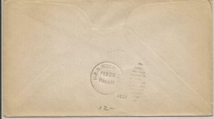 USS ROCHESTER CA-2 Naval Cover 1931 & 1932 Cancels BALBOA, CANAL ZONE