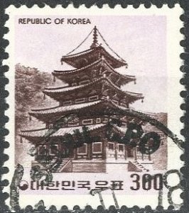 SOUTH KOREA - #1100 - USED - 1977 - SKOREA086