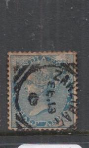 Zanzibar India Used SG Z59b SON Scarce VFU (1djs)