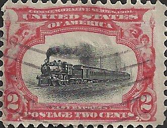 # 295 Used Carmine And Black Empire State Express Locomotive