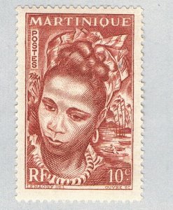 Martinique 217 Unused Girl 2 1947 (BP61808)