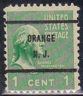 Precancel - Orange, NJ PSS 804-61 - Bureau Issue